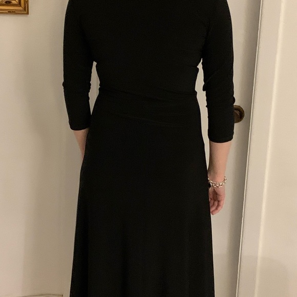 Rachel Zoe sexy and elegant faux wrap black dress NWOT size XS - Picture 8 of 14